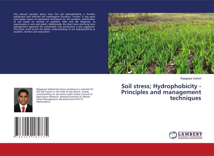 Produktbild: Soil stress; Hydrophobicity - Principles and management techniques