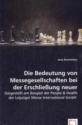 Produktbild: Duemichen, J: Die Bedeutung von Messegesellschaften bei der
