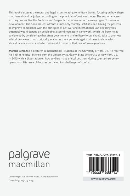 Produktbild: The Morality of Drone Warfare and the Politics of Regulation