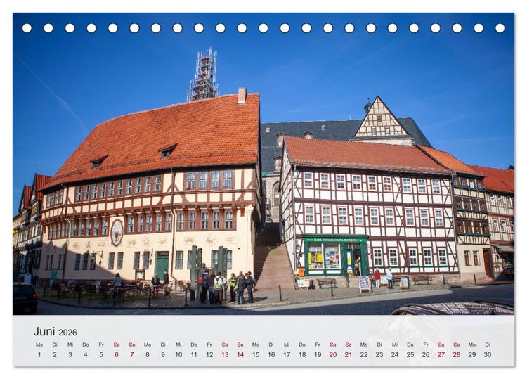 Produktbild: Sagenumwobener Harz (Tischkalender 2026 DIN A5 quer), CALVENDO Monatskalender