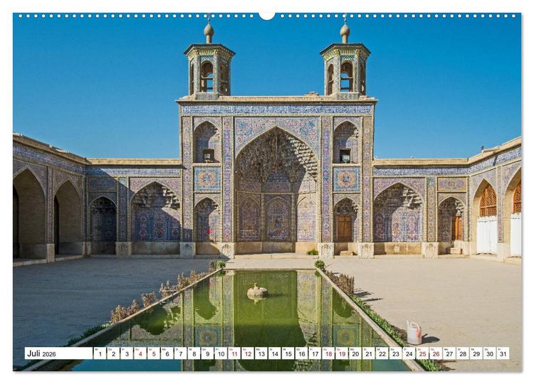 Produktbild: St&auml;dte des Irans - Shiraz (Wandkalender 2026 DIN A2 quer), CALVENDO Monatskalender
