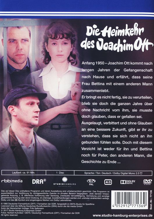 Produktbild: Die Heimkehr des Joachim Ott