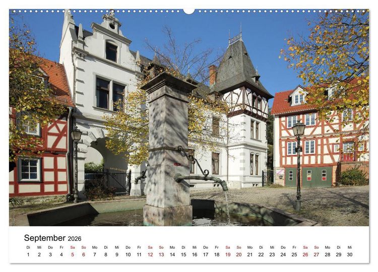 Produktbild: Idstein Perle im Taunus (Wandkalender 2026 DIN A2 quer), CALVENDO Monatskalender