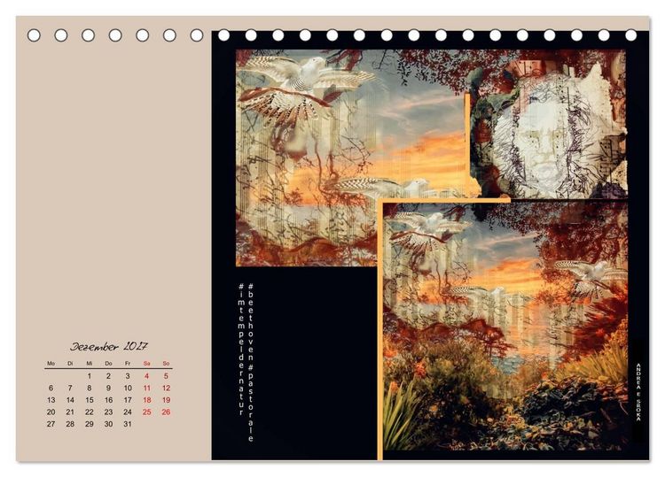 Produktbild: Beethoven - Pastorale im Aufbruch (Tischkalender 2027 DIN A5 quer), CALVENDO Monatskalender