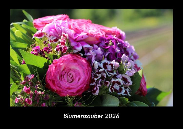 Produktbild: Blumenzauber 2026 Fotokalender DIN A3