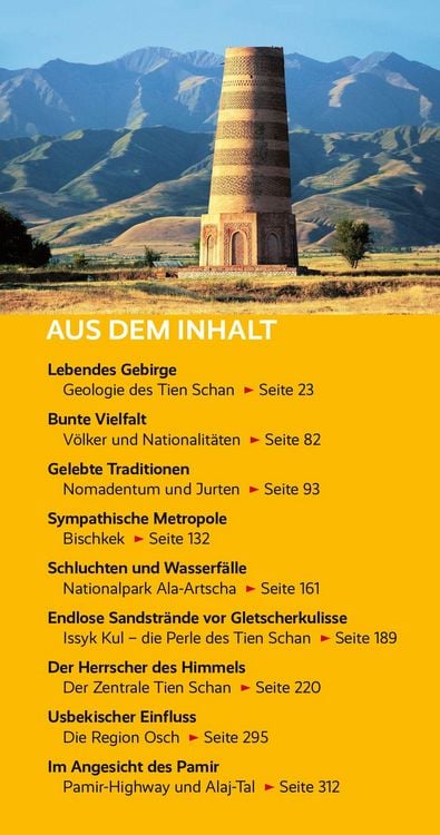 Produktbild: TRESCHER Reisef&uuml;hrer Kirgistan