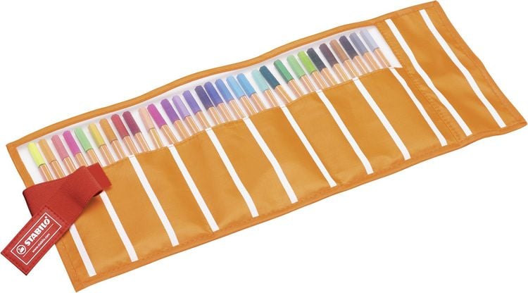 Produktbild: STABILO Fineliner - point 88 - 30er Rollerset - mit 30 verschiedenen Farben