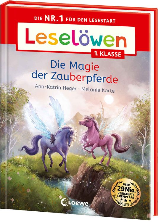Produktbild: Lesel&ouml;wen 1. Klasse - Die Magie der Zauberpferde