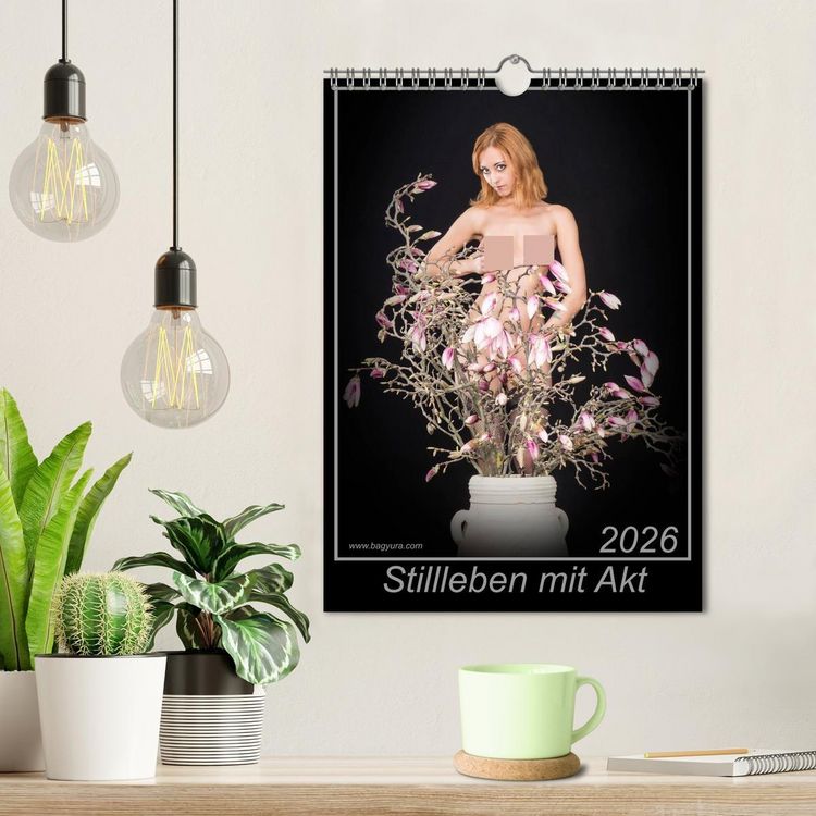 Produktbild: Stillleben mit Akt (Wandkalender 2026 DIN A4 hoch), CALVENDO Monatskalender