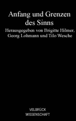 Produktbild: Anfang und Grenzen des Sinns