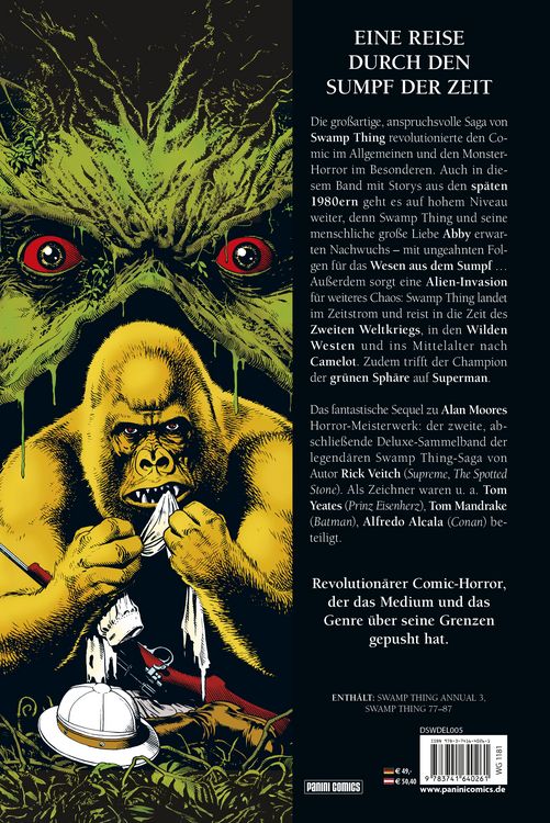 Produktbild: Die Saga von Swamp Thing (Deluxe Edition)