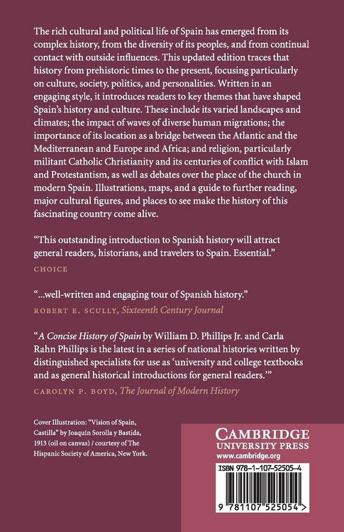 Produktbild: A Concise History of Spain