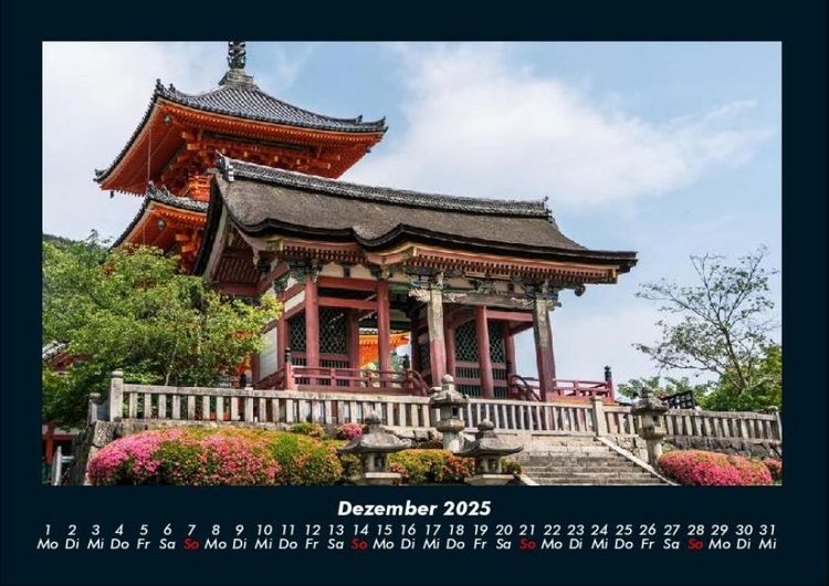 Produktbild: Tempel 2025 Fotokalender DIN A4