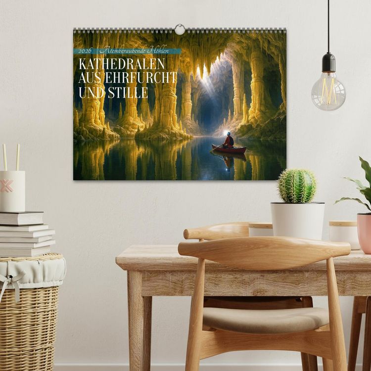Produktbild: Kathedralen aus Ehrfurcht und Stille (Wandkalender 2026 DIN A3 quer), CALVENDO Monatskalender