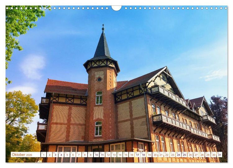 Produktbild: Eisenach Villen-Architektur Prachtst&uuml;cke (Wandkalender 2026 DIN A3 quer), CALVENDO Monatskalender