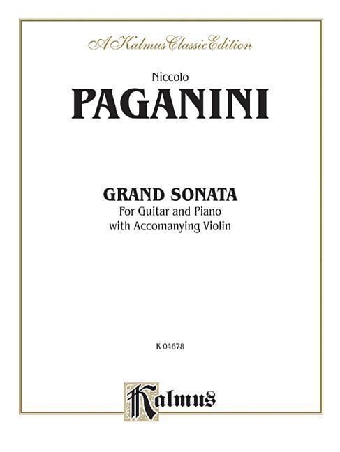 Produktbild: Paganini, N: Grand Sonata