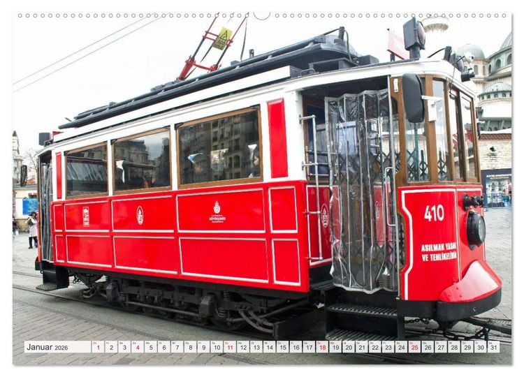 Produktbild: Istanbul - die quirlige Stadt auf zwei Kontinenten (hochwertiger Premium Wandkalender 2026 DIN A2 quer), Kunstdruck in Hochglanz