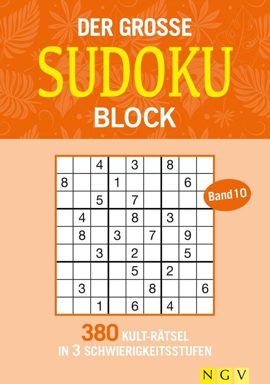 Produktbild: Der gro&szlig;e Sudoku Block Band 10