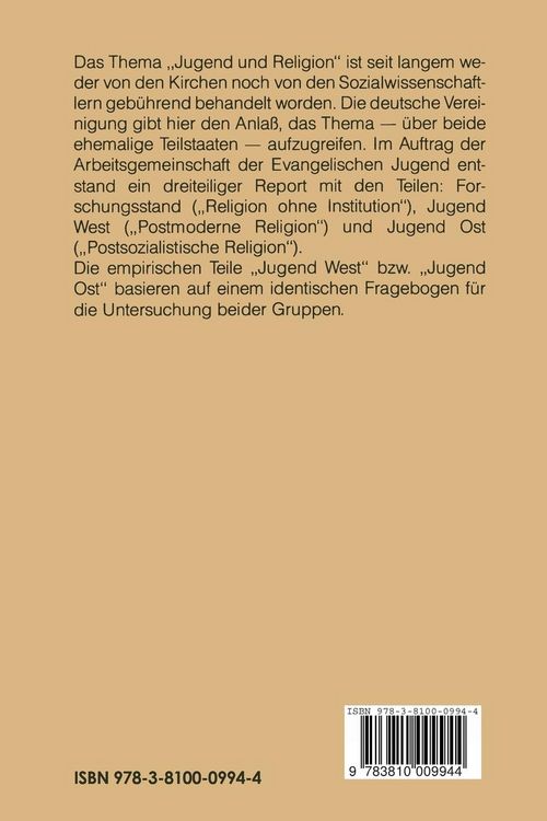 Produktbild: Postmoderne Religion