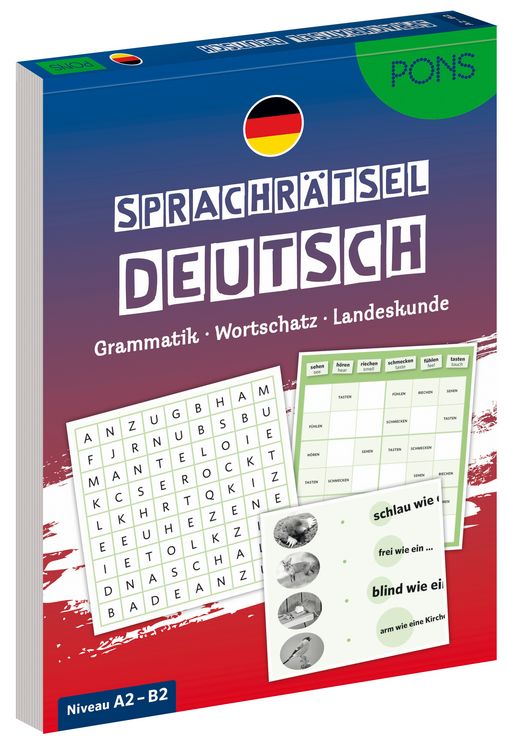 Produktbild: PONS Sprachr&auml;tsel Deutsch