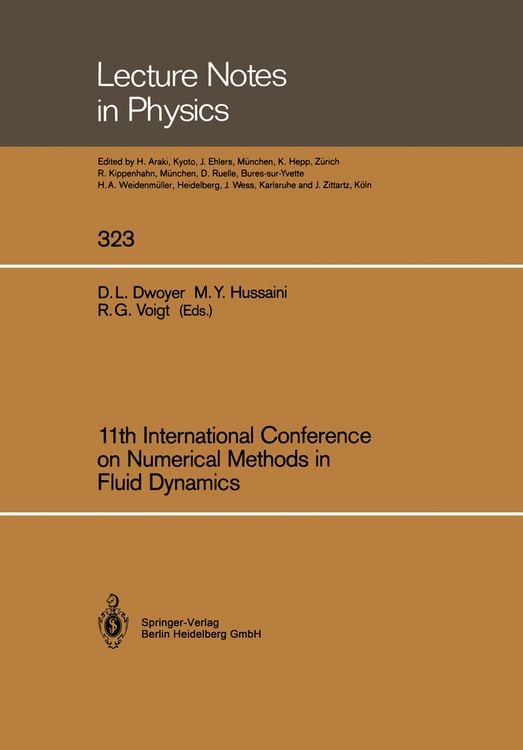 Produktbild: 11th International Conference on Numerical Methods in Fluid Dynamics
