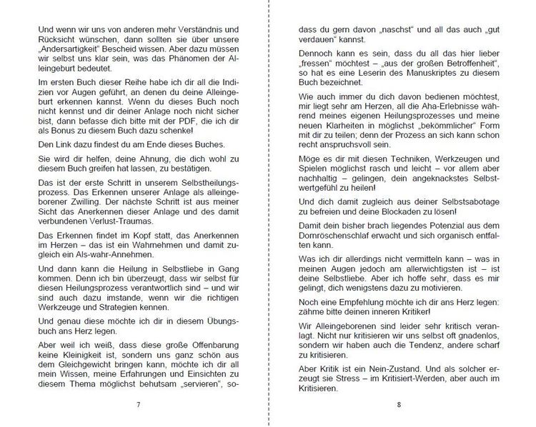 Produktbild: Alleingeborener Zwilling auf dem Weg in die Selbstheilung
