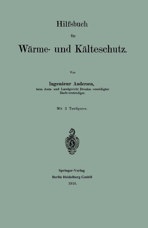 Produktbild: Hilfsbuch f&uuml;r W&auml;rme- und K&auml;lteschutz
