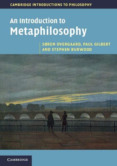 Produktbild: An Introduction to Metaphilosophy