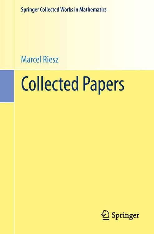 Bild vom Artikel Collected Papers vom Autor Marcel Riesz