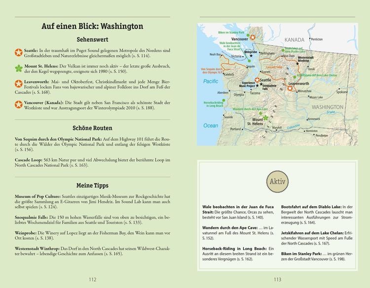 DUMONT Reise-Handbuch Reiseführer USA, Der Nordwesten