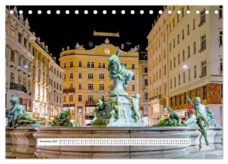 Produktbild: Wien Facettenreiche Metropole (Tischkalender 2027 DIN A5 quer), CALVENDO Monatskalender