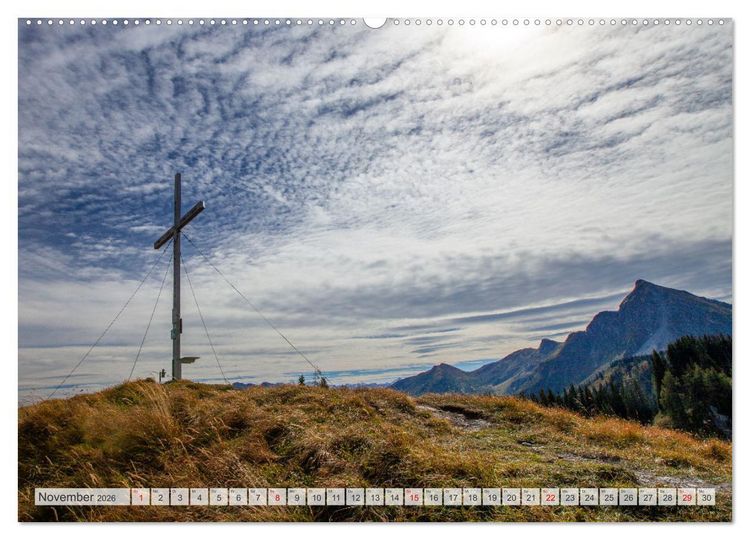 Produktbild: Gr&uuml;&szlig;e aus Lend und Embach (hochwertiger Premium Wandkalender 2026 DIN A2 quer), Kunstdruck in Hochglanz