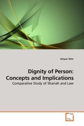 Produktbild: Tahir, A: Dignity of Person: Concepts and Implications