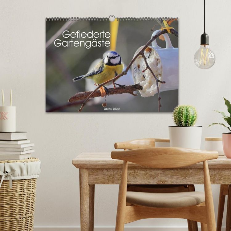 Produktbild: Gefiederte Garteng&auml;ste (Wandkalender 2026 DIN A3 quer), CALVENDO Monatskalender