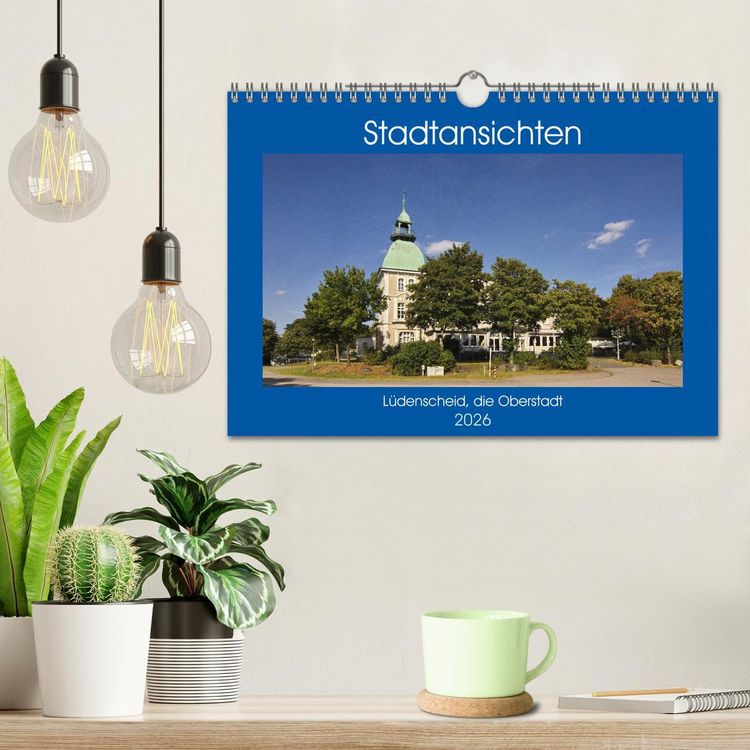 Produktbild: Stadtansichten L&uuml;denscheid, die Oberstadt (Wandkalender 2026 DIN A4 quer), CALVENDO Monatskalender