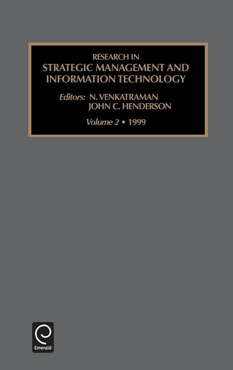 Produktbild: Research in Strategic Management and Information Technology