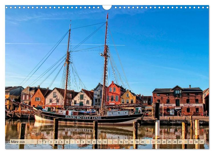 Produktbild: Sch&ouml;ne H&auml;fen zwischen Island und Barbados (Wandkalender 2026 DIN A3 quer), CALVENDO Monatskalender