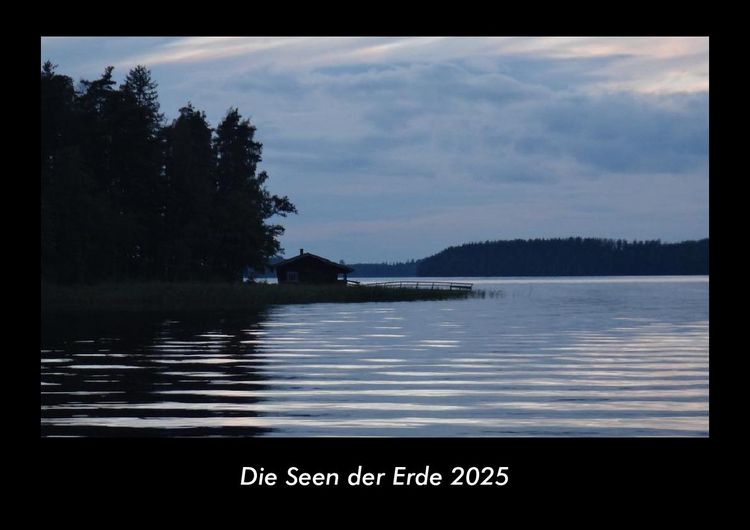 Produktbild: Die Seen der Erde 2025 Fotokalender DIN A3