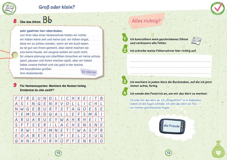 Produktbild: R&auml;uberdiktate 3./4. Klasse