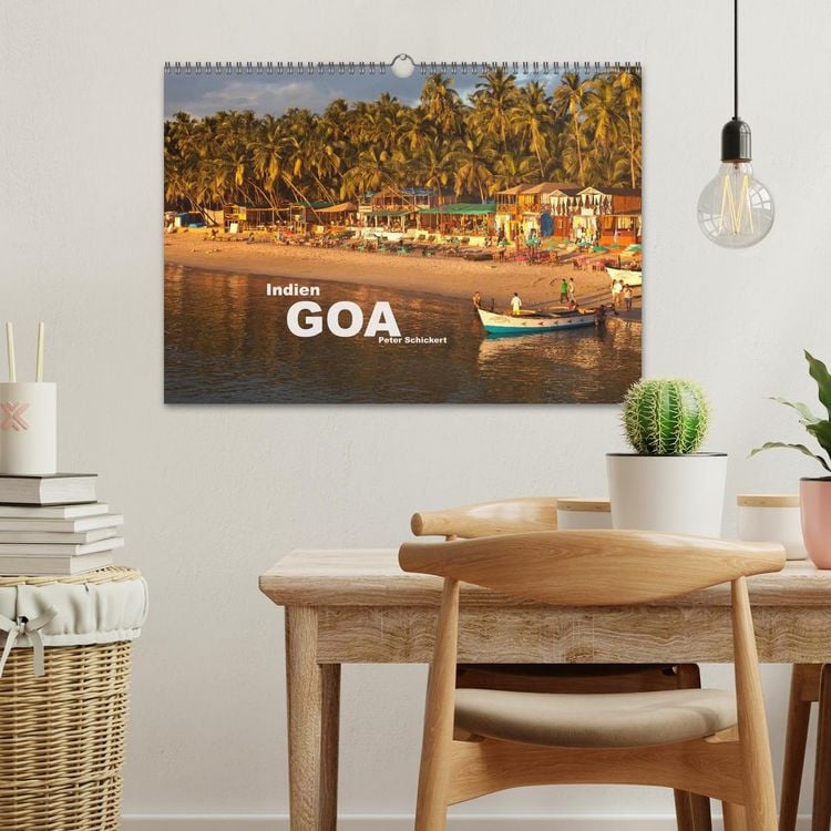 Produktbild: Indien - Goa (Wandkalender 2026 DIN A3 quer), CALVENDO Monatskalender