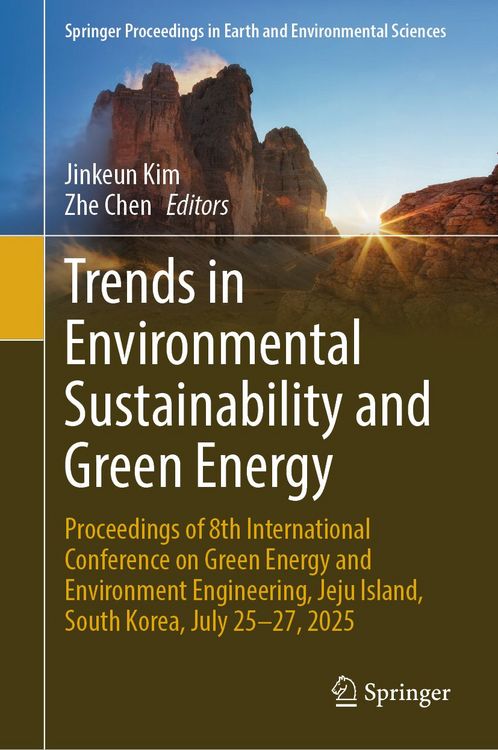 Produktbild: Trends in Environmental Sustainability and Green Energy