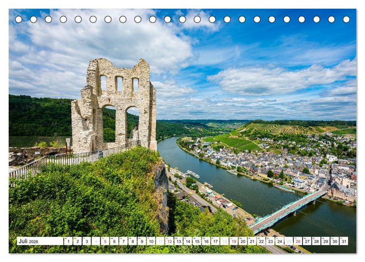 Produktbild: Traumlandschaften S&uuml;dwest-Deutschlands (Tischkalender 2026 DIN A5 quer), CALVENDO Monatskalender