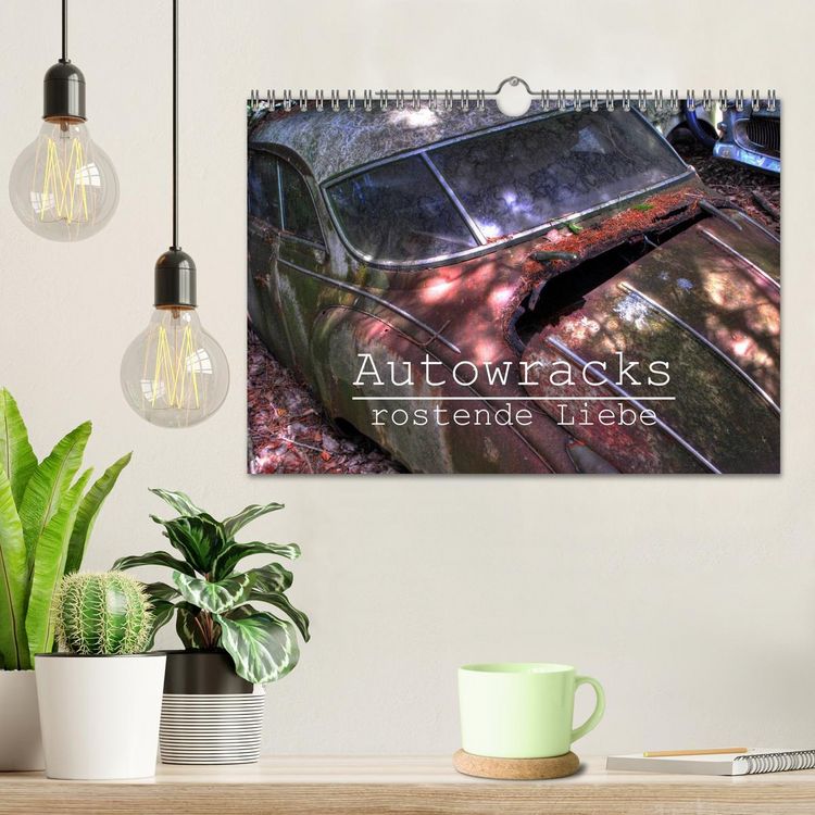 Produktbild: Autowracks - rostende Liebe (Wandkalender 2026 DIN A4 quer), CALVENDO Monatskalender