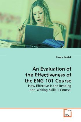 Produktbild: G&uuml;ntek, D: An Evaluation of the Effectiveness of the ENG 101