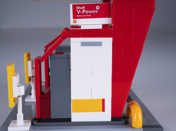 Produktbild: CaDA Shell Tankstelle Bricks