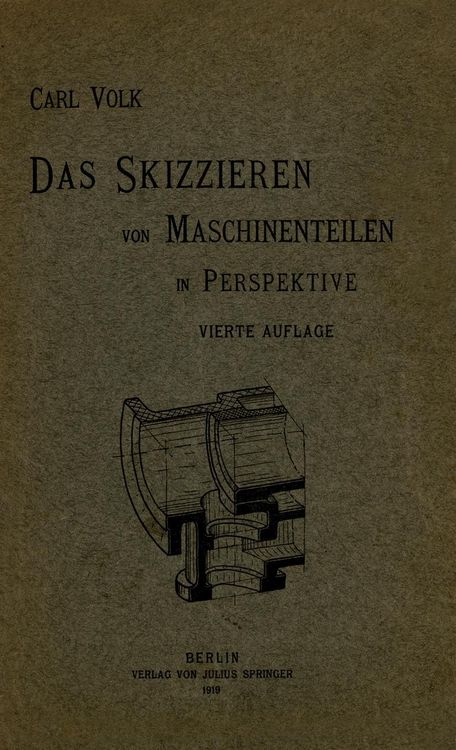 Produktbild: Das Skizzieren von Maschinenteilen in Perspektive