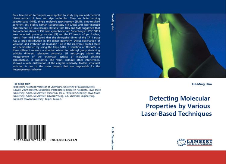 Produktbild: Detecting Molecular Properties by Various Laser-Based Techniques