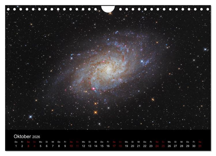 Produktbild: Beeindruckendes Universum (Wandkalender 2026 DIN A4 quer), CALVENDO Monatskalender