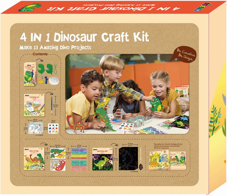 Produktbild: Avenir Kreativset Dinosaurier