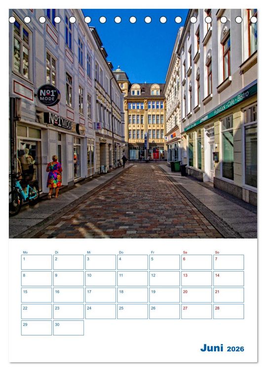 Produktbild: Residenzstadt Schwerin - Mecklenburg-Vorpommern - Terminplaner (Tischkalender 2026 DIN A5 hoch), CALVENDO Monatskalender